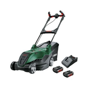 Bosch Akku-Rasenmäher AdvancedRotak 36V-40-650,  2x Akku 36V 2,0 Ah und Ladegerät