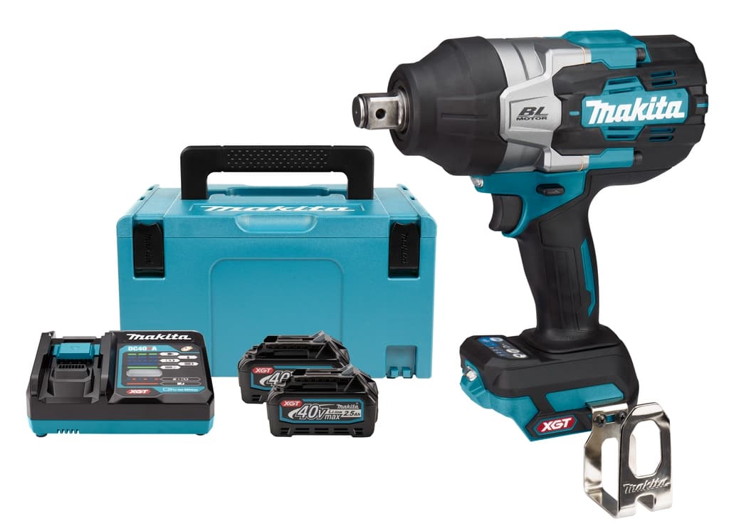 TW001GD201 Schlagschrauber 3/4" 1800Nm 40 Volt Max 2.5Ah Li-Ion in MBox + 5 Jahre Händler Garantie!