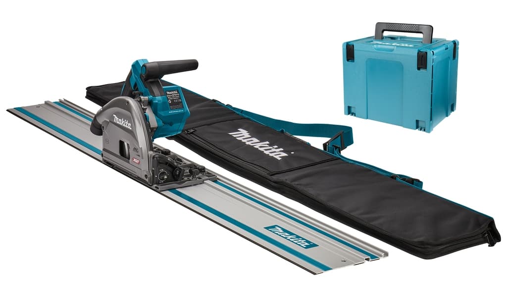 SP001GZ04 Accu Kreissäge 40V Max ohne Batterien und Ladegerät mit AWS Sender + Führungsschiene 1500mm + Tasche