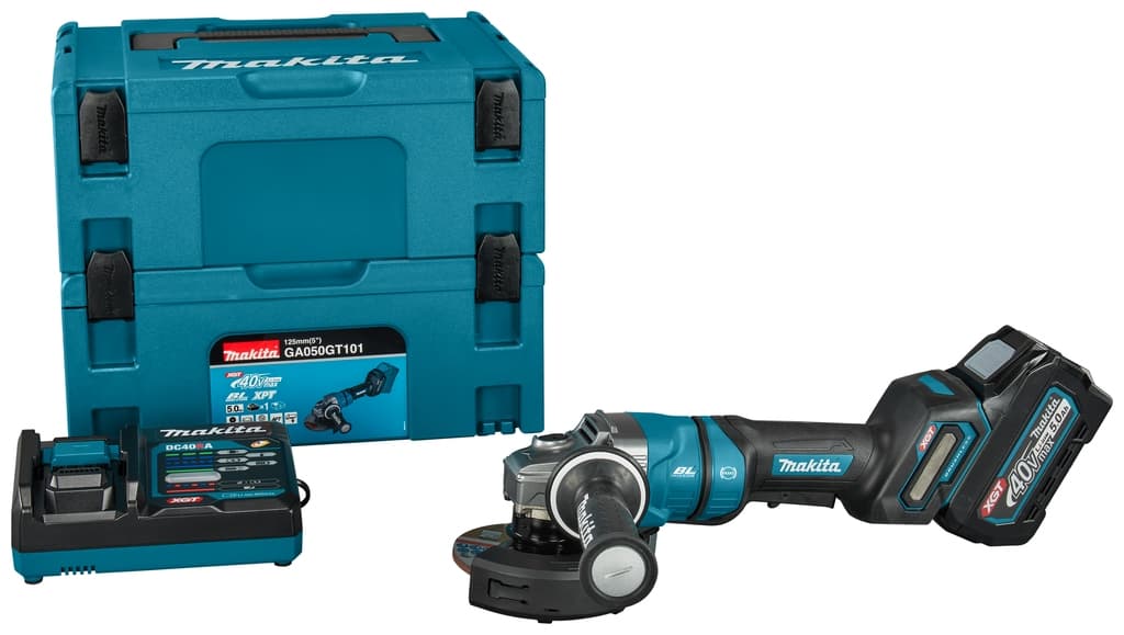 GA050GT101 Accu-Winkelschleifer 125mm 40V Max 5.0Ah Li-Ion in Mbox