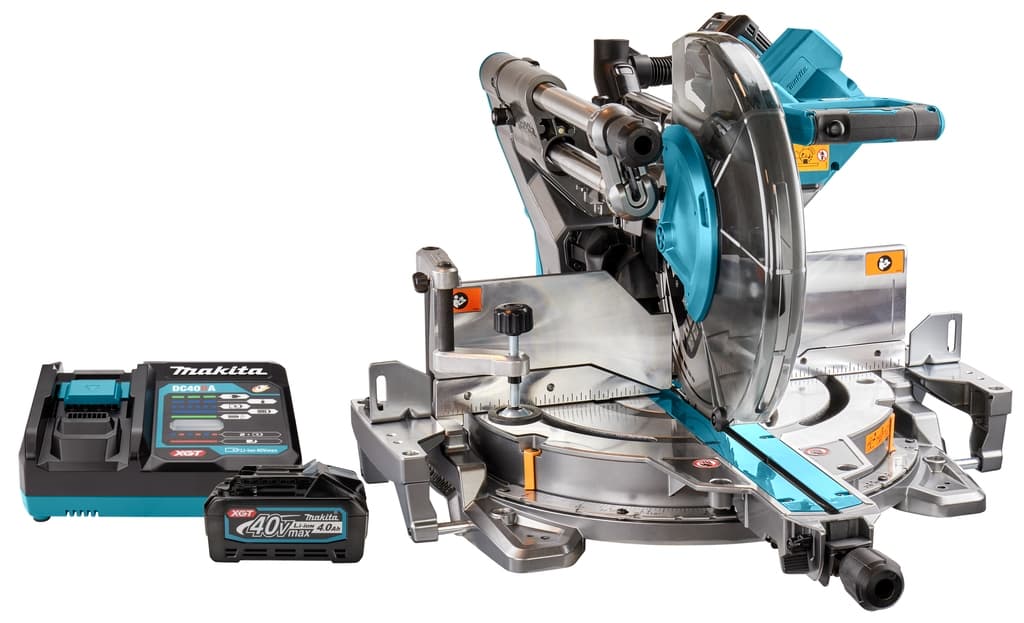 LS003GM102 Akku-Kappsäge 305 mm mit AWS-Sender 40V Max 4,0 Ah Li-Ion