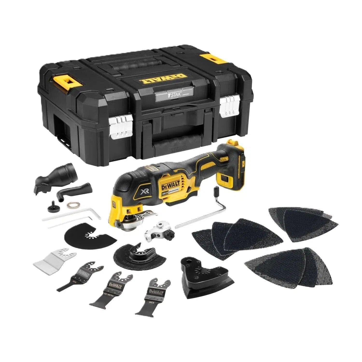 DCS356NT-XJ Oszillierendes Multitool ohne Batterien und Ladegerät in TSTAK