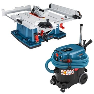 Bosch Tischkreissäge GTS 10 XC Professional + Nass-/Trockensauger GAS 35 M AFC