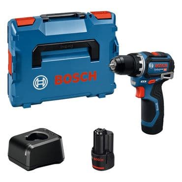 Bosch Akku-Bohrschrauber GSR 12V-32, 2x 2.0 Ah und Ladegerät in L-BOXX