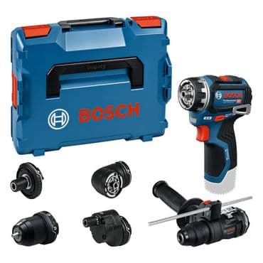 Bosch Akku-Bohrschrauber GSR 12V-32 FC ohne Akku und Ladegerät + 4x Aufsätze in L-BOXX
