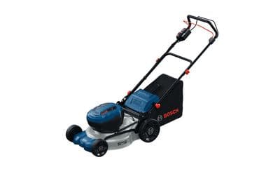 Bosch Akku-Rasenmäher GRA18V2-46SP, 2x EXBA18V-55 (5,5 Ah) und 2x Ladegerät GAL 12V/18V-80