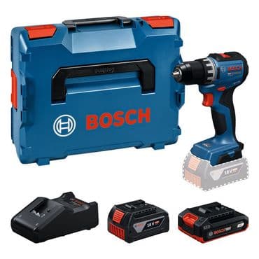 Bosch Akku-Bohrschrauber GSR 18V-52, 1x 4.0 Ah /  1x 2.0 Ah  und Ladegerät in L-BOXX