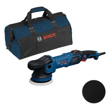 Bosch Polierer GPX 9-125 S, Schwamm 130 mm, Bosch Professional Werkzeugtasche